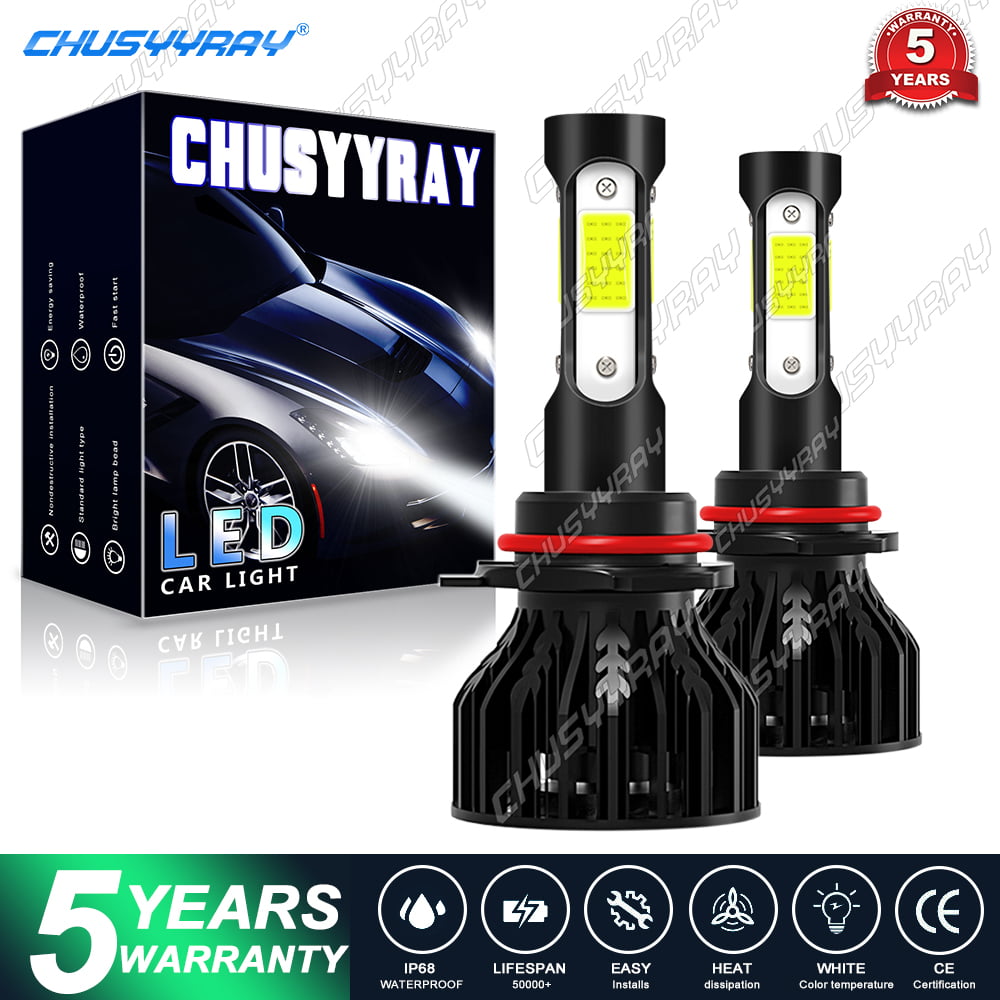 Cree LED Headlight Kit H8 H9 H11 Conversion Light Bulbs 388W 38800LM 6000K White 