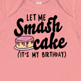 thumbnail image 4 of Inktastic Let Me Smash Cake Its My Birthday Girls Baby Bodysuit, 4 of 5