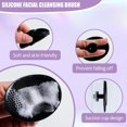 thumbnail image 3 of Facial Cleansing Brush Kit -   Scrub Brush with  Storage Bag for Deep Cleaning, Exfoliation & Pore Cleansing - Travel-Friendly   Care Tool, 3 of 6