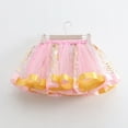 thumbnail image 5 of uublik School Uniform Skirts for Girls Pink with Shorts Tutu Dress Up Clothes Tulle Skirt for Birthday Princess Costume Party Size 3T-8, 5 of 5