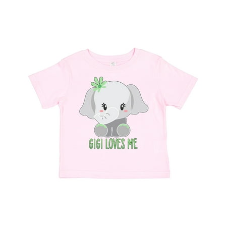 

Inktastic Gigi Loves Me- cute elephant Boys or Girls Toddler T-Shirt