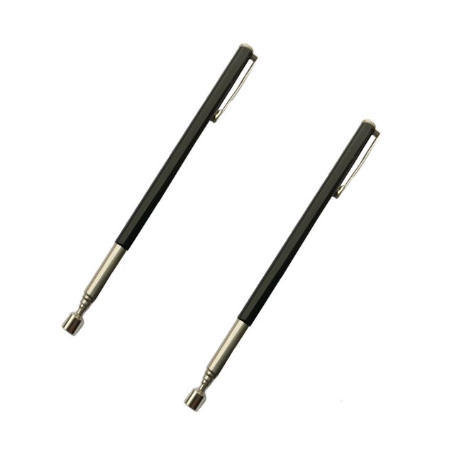 2Pcs Portable Telescopic Magnetic Pick Up Rod Tool Stick Extending Magnet