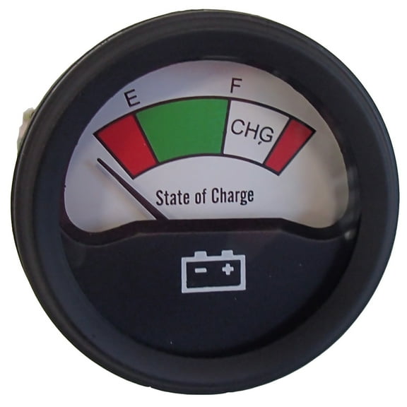 AACO-36VGAUGE Golf Cart Gauge Battery State of Charge 36 Volt Meter for Golf Carts CGR-100