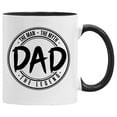 thumbnail image 2 of Veracco The Man The Myth Dad The Legend Ceramic Coffee Mug Funny Father's Day Birthday Gifts For New Dad Daddy (Black), 2 of 4
