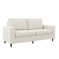 DHP Cooper 3 Seat Sofa, Living Room Furniture, Beige Linen