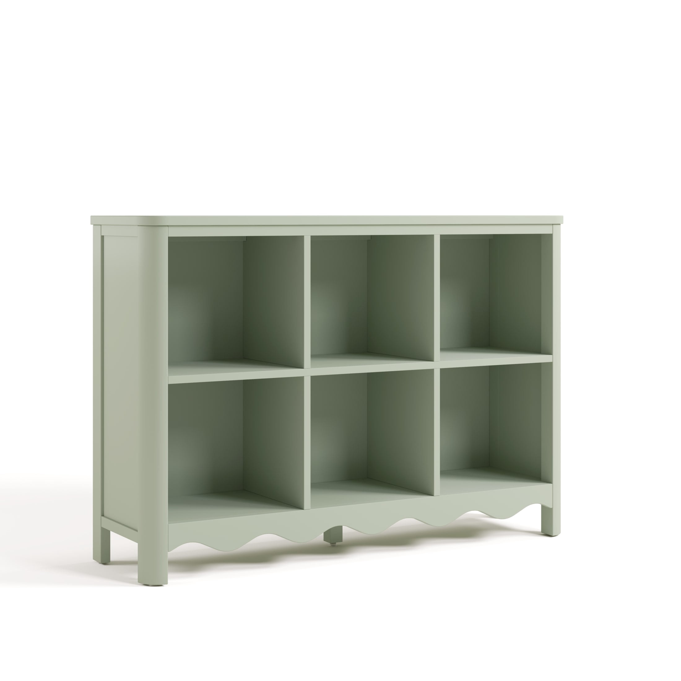 Art of Nursery by Storkcraft Casablanca 6 Cube Organizer Kids Bookcase - Sage