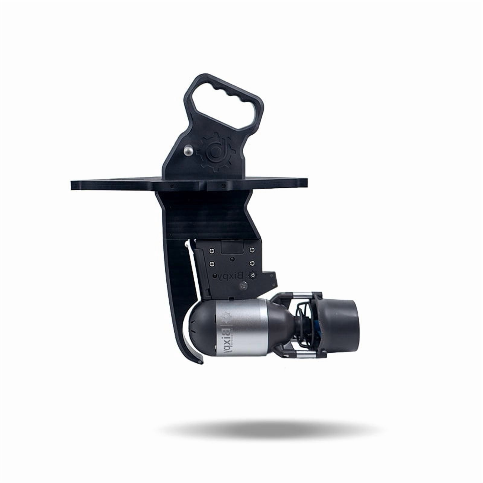 Bixpy Mirage Fin Type Pedal Drive Adapter for Mirage Style Pedal Drive Kayaks Compatible Motors and Kayak Motor Accessories with Protective Front Bumper and Corrosion Resistant Design