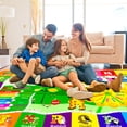 thumbnail image 3 of Kids Rug Cute Playroom Rug With ABC Alphabet Animals Classroom Rug Educational And Fun Area Rugs For Baby Toddler Children Learning Girls Boys Bedroom Nursery Rug 110"x78.7", 3 of 5