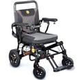 thumbnail image 1 of Bangeran Pegasus Small Electric Pediatric Wheelchair, Solid Flat-Free Wheels, Bult-in LED Headlights with Turn Signals, Lightweight 20kg - Black, 1 of 10