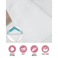 thumbnail image 6 of Turquoise Kitchen Dish Towels for Drying Dishes Set of 2, Geometric Boho Ethnic Tile Chic Monochrome Waffle Weave Microfiber Hand Tea Bathroom Towels Quick Dry & Absorbent Towel 12x12, 6 of 7