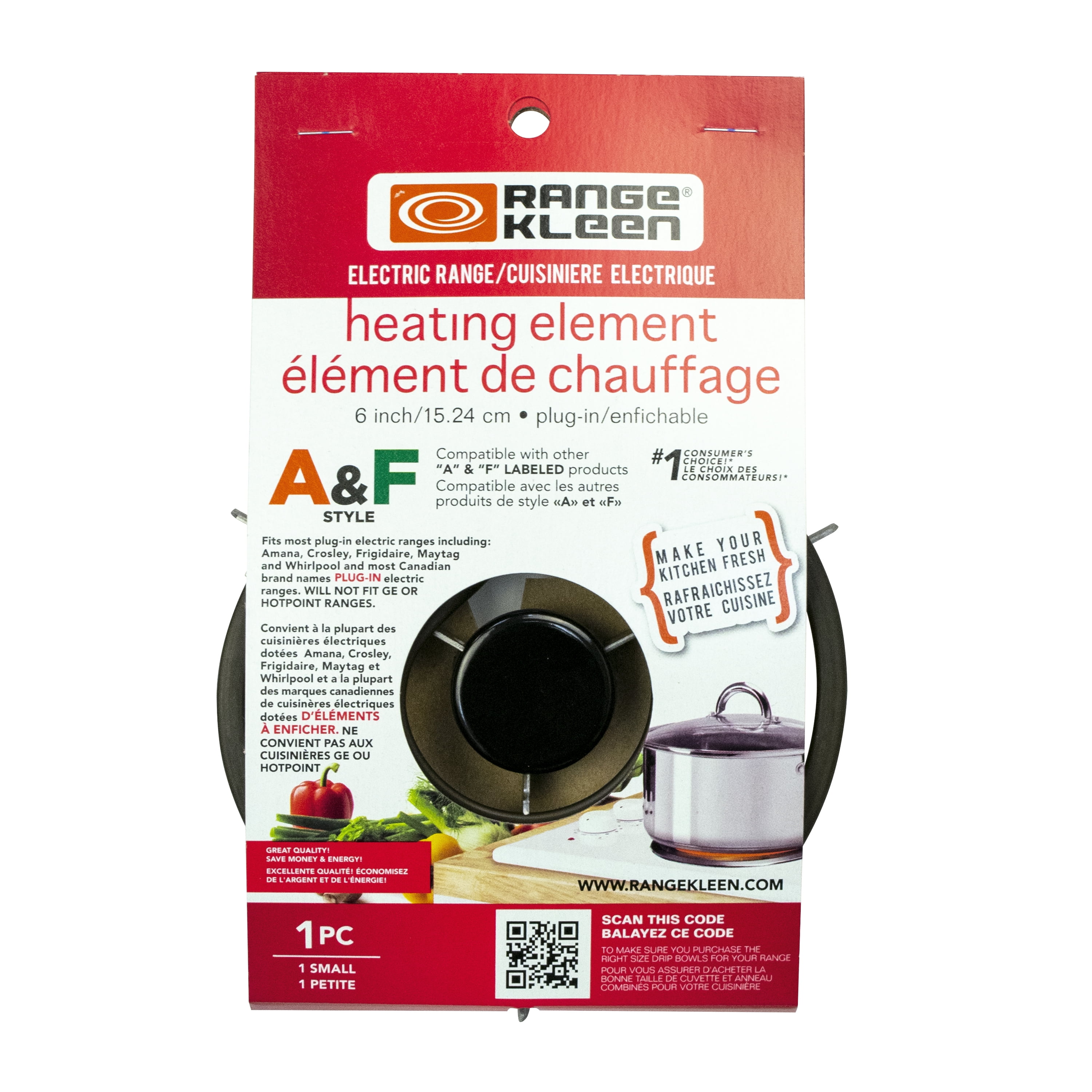 Range Kleen 7161 Small Replacement Burner