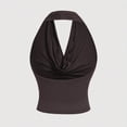 thumbnail image 5 of MuXiKeJi Clothes Women's Off The Shoulder Tank Top, Sleeveless Stretchy Going Out Crop Top, Y2K Fashion T-Shirt for Summer, 5 of 9