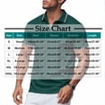 thumbnail image 3 of Kovlvoll Shirts for Men Button Lapel Collared Short Sleeve Mesh Casual Loose Summer Classic Basic Shirt, 3 of 7