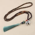 thumbnail image 2 of Collier à Franges Bohemia Vintage Pendentif Perle Collier Pull pour Femmes, 2 of 10