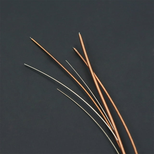 VONKY 12 Pieces Electric Guitar Strings Hexagonal Coating Wire Copper Core Universal Replacement String Set Teenagers