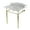 Marble White / Brushed Brass, variant on Kingston Brass LMS3022M8SQ7 Habsburg 30" Carrara Marble Console Sink with Brass Legs (8-Inch, 3-Hole), Carrara Marble White/Brushed Brass