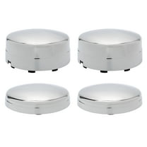 Woudy Chrome Wheel Hub Center Caps for Dodge Ram 3500 2003-2017 1-Ton Truck Dually 52106876AA