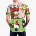 thumbnail image 2 of Saiise Sanrio C Mens Golf Shirt Moisture Wicking Dry Fit Mens Polo Shirts Dry Fit Performance Men's Golf Shirts Regular Fit Fashion Print, 2 of 7