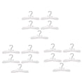 thumbnail image 1 of 15pcs Luxury Satin-padded Children's Clothes Kids' Cloth Hook Hanger Wardrobe Organiser--white, 1 of 5