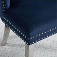 thumbnail image 6 of Furniture of America Swata Fabric Tufted Dining Chair in Blue (Set of 2), 6 of 12
