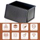 thumbnail image 5 of PAN PAN MAQUILLO DE MAQUILLO CUBIERTA DE MOLDULO CUBIERTA RECTANGULAR HERRAMIENTAS DE HORNA ANTERIORES AUMENTARIOS AUMENTARIOS AUMENTADORES AUMENTURADOR DIYOO HA010774-06, 5 of 7