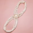 thumbnail image 4 of Cinturón de boda Barry.Wang Pearl Marfil para vestido de novia, 4 of 6