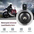 thumbnail image 1 of DC 12v 1.5a 105db altavoz de motocicleta impermeable universal, 1 of 1