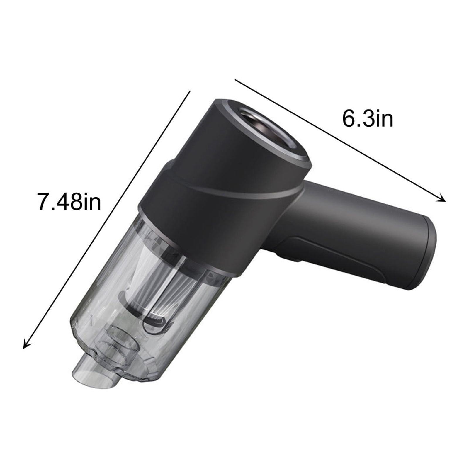 Tahtuvzn Cleaning Supplies Car Vacuum Cleaner, 9000 Pa Powerful Suction Rechargeable Strong Wireless Handheld Vacuum, 4000 MAh Long-Lasting Battery Lightweight Cleaner