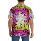 thumbnail image 3 of Fotbe Colorful Tie Dye Stained Glass 3 Camisa Estampada de Manga Corta para Hombre, Casual de Verano, Estilo Playero, Sin Arrugas-4X-Large, 3 of 5