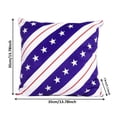 thumbnail image 3 of Independence Day Pillow Home Cushion Seat Cushion Flag Pillow With Core Striped Design For Patriotic Home Decor Living Room Bedroom Office Chair Sofa Couch Accent Throw Pillow, 3 of 7
