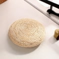 thumbnail image 4 of Anvazise Seat Cushion Exquisite Workmanship Breathable Round Shape Tatami Futon Meditation Cushion for Balcony 40*40cm, 4 of 13