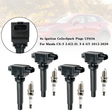 4x Ignition Coil Pack Wiring Harness Connectors – For Mazda 3, 6, MX-5, CX-7 – Direct Replace