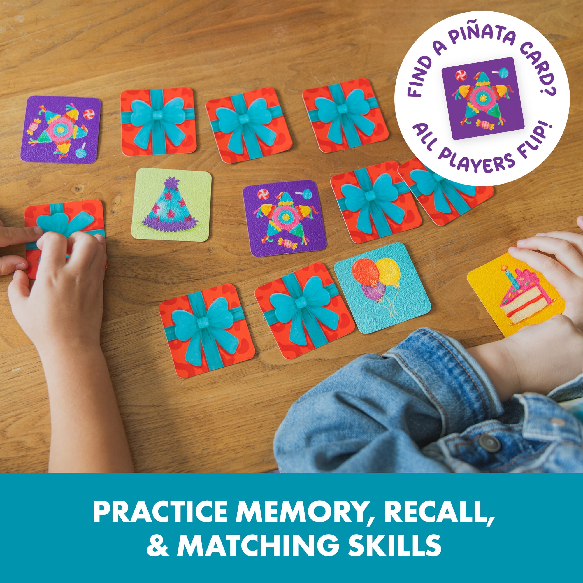 Educational Insights Hammy's Hamster Party, Toddler Memory Card Game, Ages 3 and up