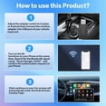 thumbnail image 5 of For Carplay Car Wired To Wireless 2-In-1 To Wireless For Android For Auto Adapter, 5 of 5