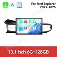 thumbnail image 2 of ZWNAV 13.1 inch Car Radio For Ford Explorer 2021-2025 Stereo Upgrade Touch Screen Wireless CarPlay Android Auto GPS Navigation, 2 of 13