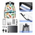 thumbnail image 6 of Fotbe Colorful Dinosaur Lightweight Casual Laptop Backpack for Men and Women, Daily use Waterproof backpack, Backpack for College, 6 of 8