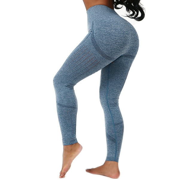 ALING Women Yoga Pants High Waist Yoga Compression Leggings Push Up Pants  Running Jogging Long Workout Trousers Tummy Control Butt Lift Booty Pants 
