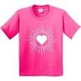thumbnail image 3 of Inktastic Heart Valentine Day Girls Youth T-Shirt, 3 of 5