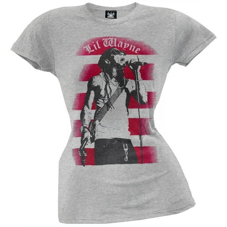 Lil Wayne - Salute Juniors T-Shirt (Best Lil Wayne Rap Lines)