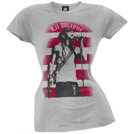 Lil Wayne Ladies Tee - Lil Wayne - Salute Juniors T-Shirt