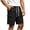 Black, variant on vdgthytj Cargo Shorts for Men Elastic Waist Drawstring Loose Fitted Summer Hiking Travel Beach Shorts with Pockets