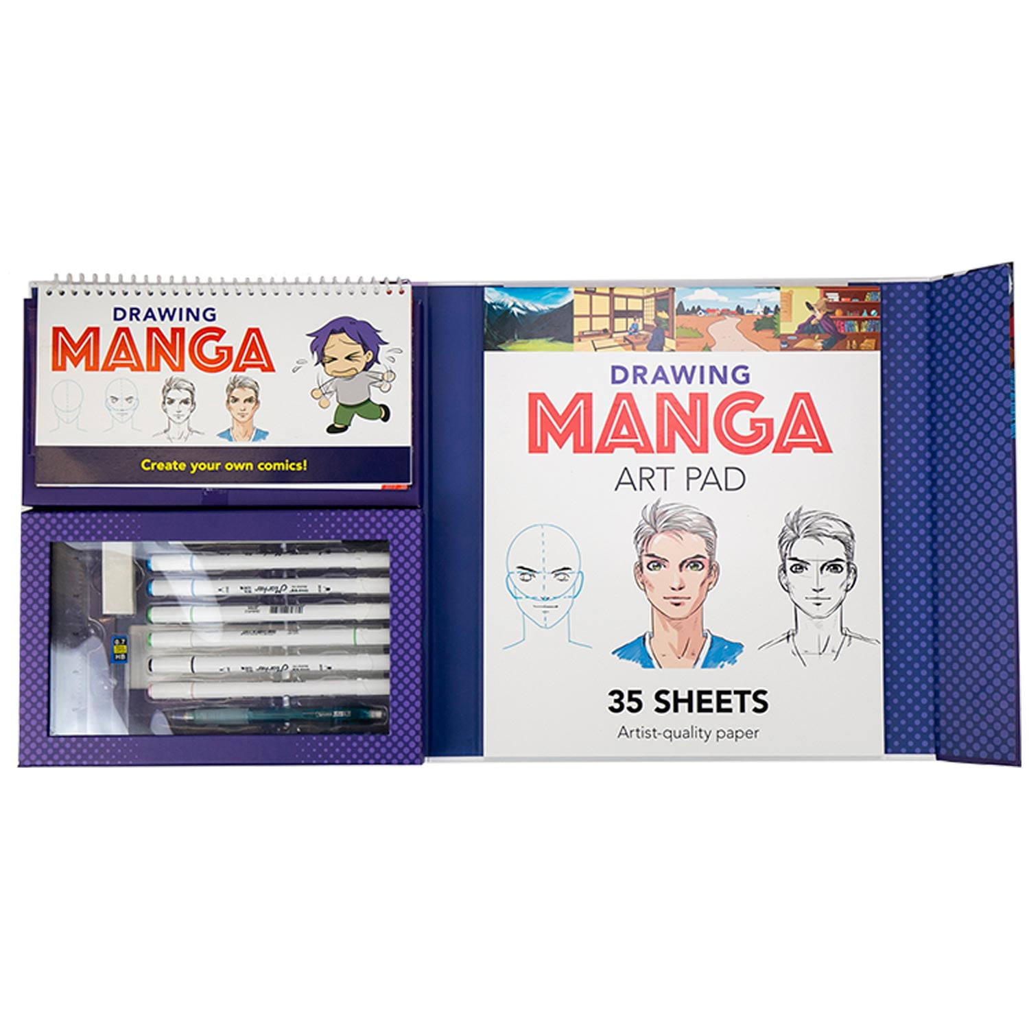 Unboxing Complete Manga Drawing Kit.mpg 
