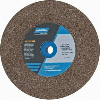 Norton 150 grit aluminum oxide bench and pedestal grinding wheel deals