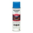thumbnail image 2 of Precision Line Marking Paint, 20 oz, Fluorescent Blue, Water -Based, 2 of 2