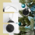 thumbnail image 4 of Aosijia 24pcs 1.18" Small Christmas Ball Ornaments Shatterproof Christmas Decorations Tree Balls for Holiday Wedding Party Decoration, Tree Ornaments Hooks Included, 4 of 8