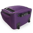 Pacific Coast Underseat 15.5" Rolling Tote CarryOn Luggage