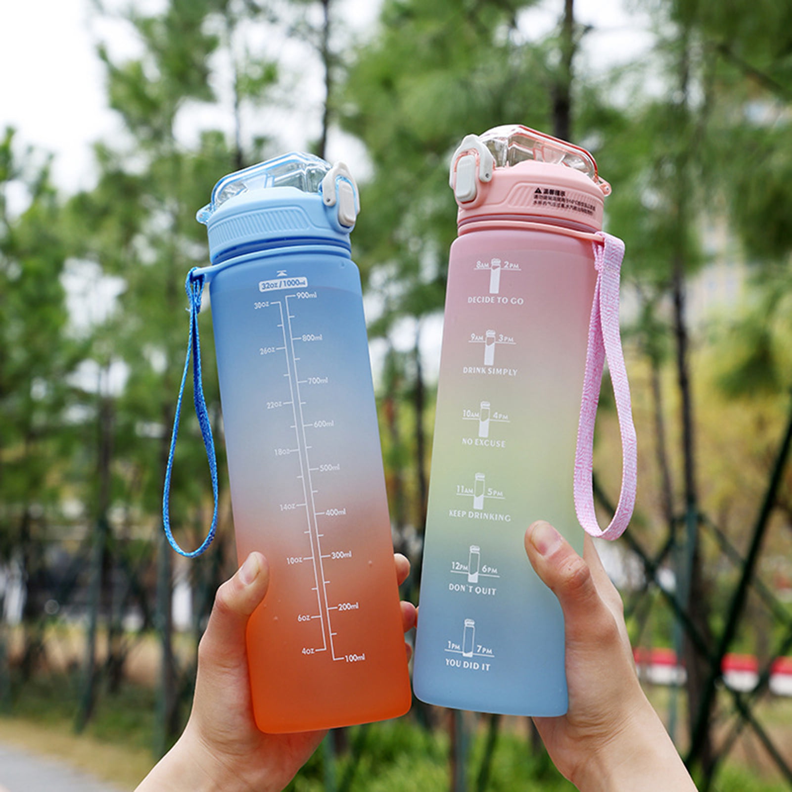Ginkgo Leaves Leak Free Insulated Bottles with Handle 32 oz Vaccuum Bottle  with Straw Lid Thermal Bottle for Hot & Cold Drinks BAP-Free - Yahoo  Shopping
