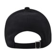 thumbnail image 2 of TOPTIE 6 Panel Baseball Cap Faux Suede Adjustable Unisex Curved Bill Sturectured Hat-Black, 2 of 8