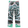 thumbnail image 4 of Succulent Art Print Winter Female Pants Flannel High Waist Women Pants Lady Warm Straight Leg Plush Trousers, 4 of 7