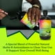 thumbnail image 4 of Soursop Bitters Liquid with Soursop Leaves for Gut Health & Immune Boost by Serene Herbs, Organic Herbal Blend with Black Seed, Moringa, Ashwaganda, Senna, Goat Weed & Ginger 16 fl oz |, 4 of 5